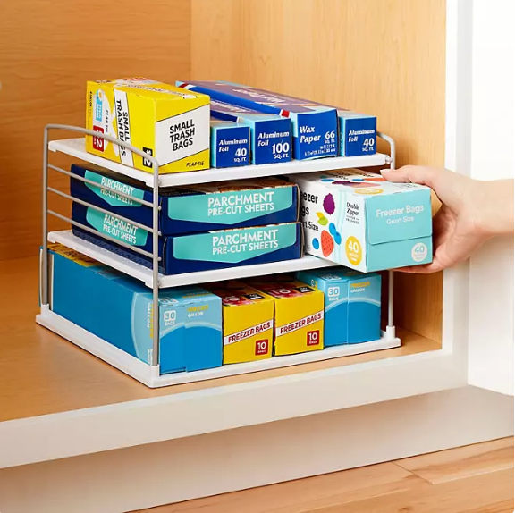 YouCopia Cabinet Shelf Organizer 2-Piece Set