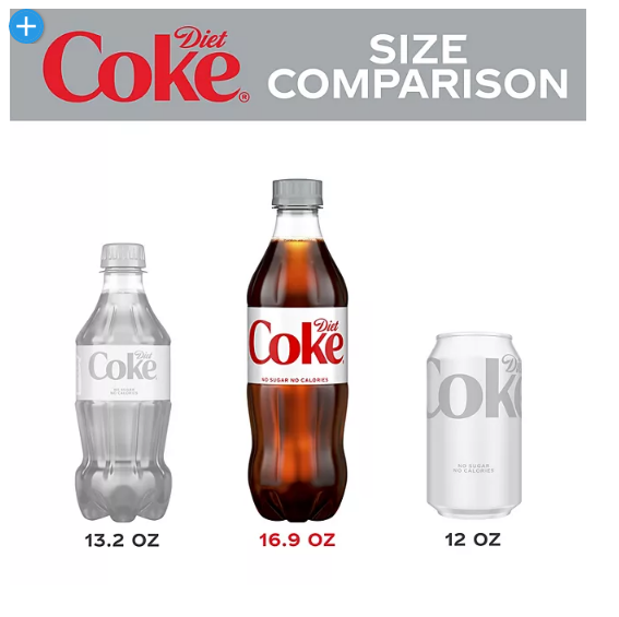 Diet Coke Soda (16.9 fl. oz., 24 pk.)