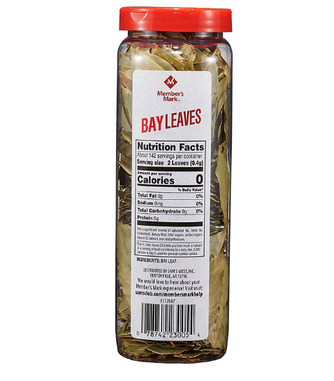 Member's Mark Whole Bay Leaves (2 oz.)(2 PK)