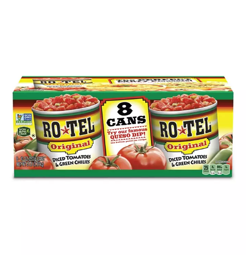 Ro-Tel Diced Tomatoes & Green Chilies (10 oz., 8 ct.)