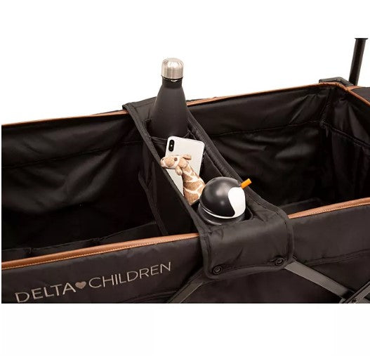 Delta Children Hercules Stroller Wagon, Black