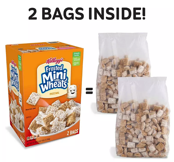 Kellogg's Frosted Mini Wheats (55 oz.)