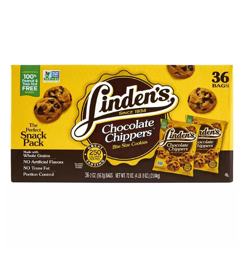 Linden's Mini Chocolate Chippers (2.0 oz., 36 pk.)