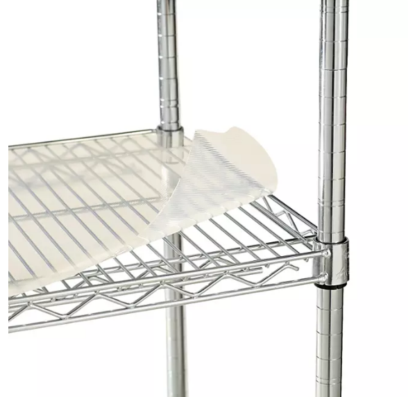 Alera 36" x 24" Shelf Liners for Wire Shelving Units, Clear - 4 pack