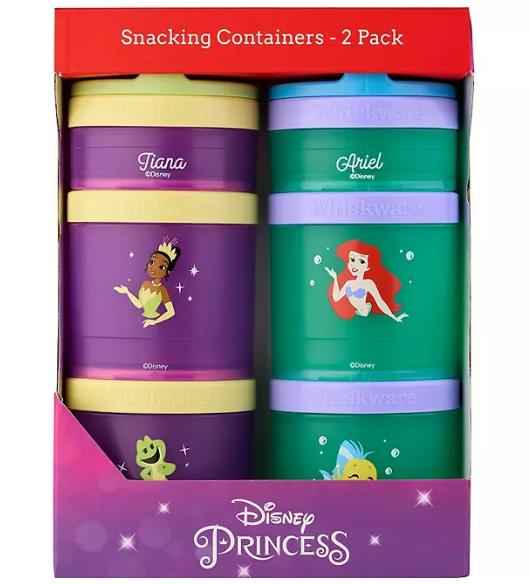 Whiskware Disney Combo Snack Pack Lunch Set (Assorted Colors)