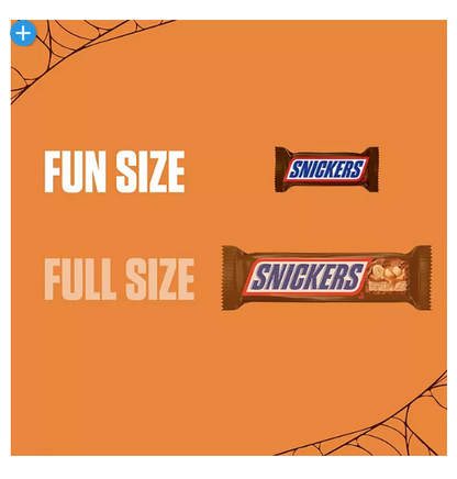 Snickers Fun Size Bulk Chocolate Candy Bars (42 oz., 70 ct.)