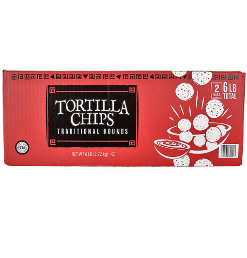 Round Yellow Tortilla Chips (48 oz., 2 ct.)