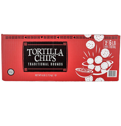 Round Yellow Tortilla Chips (48 oz., 2 ct.)