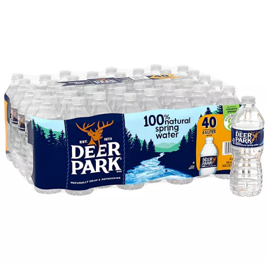 Deer Park 100% Natural Spring Water (16.9 oz., 40 pk.)