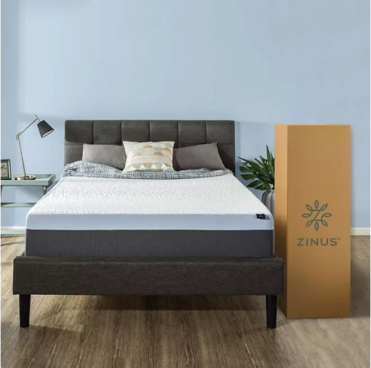 Zinus Night Therapy Gel Infused 12" Memory Foam Mattress