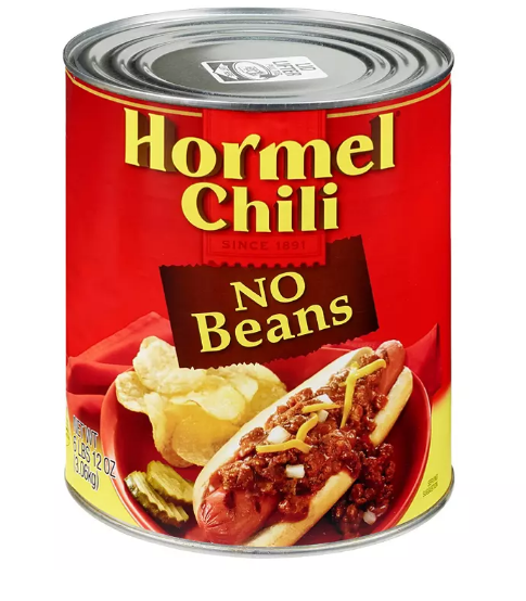 Hormel Chili No Beans (108 oz.)