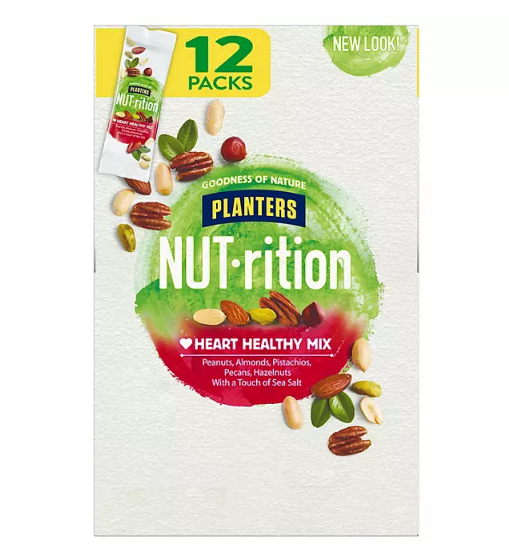 Planters NUT-rition Heart Healthy Mix (18 oz., 12 pk.)