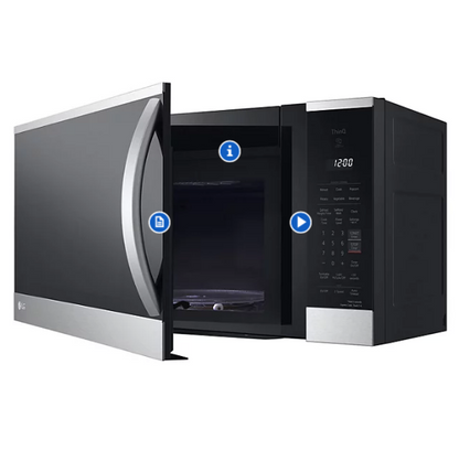 LG 1.8 Cu. Ft. Smart Over The Range Microwave