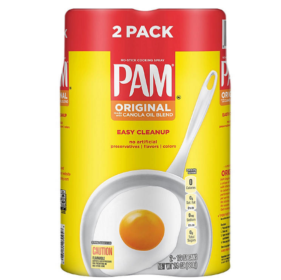 PAM Original Cooking Spray (12 oz., 2 pk.)