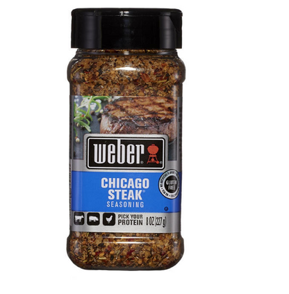 Weber Chicago Steak Seasoning (8 oz.)(2 PK)