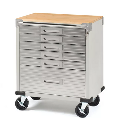 Seville Classics UltraHD 6-Drawer Rolling Cabinet