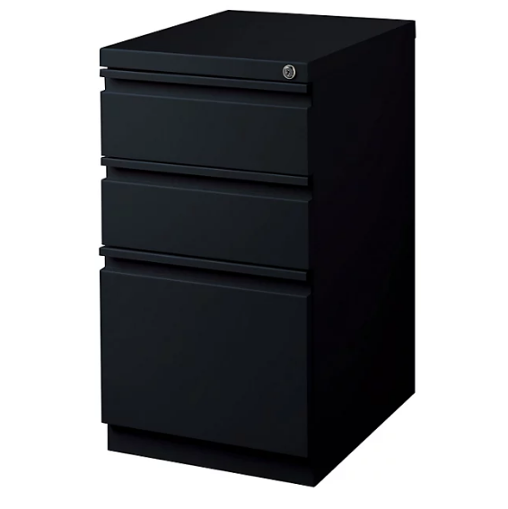 Hirsh 20" Deep Mobile Pedestal File Cabinet (Assorted Colors)