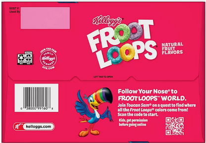 Kellogg's Froot Loops Breakfast Cereal (2 pk.)