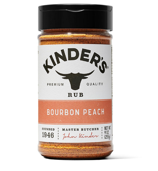 Kinder's Bourbon Peach Premium Rub and Seasoning (9 oz.)