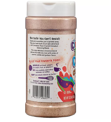 Cinnamon Toast Crunch CINNADUST Seasoning Blend (13.75 oz.)