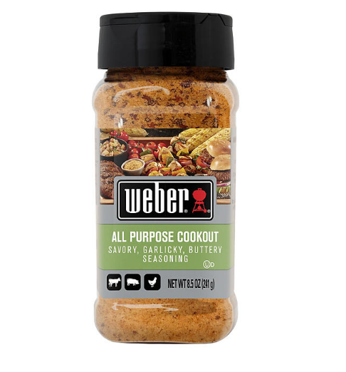 Weber All Purpose Cookout Seasoning (8.5 oz.)(2 pk)