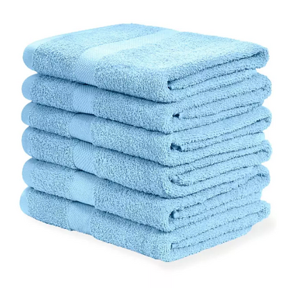 Hometex Lightweight Drying Towels, 24” x 46”, 6pk