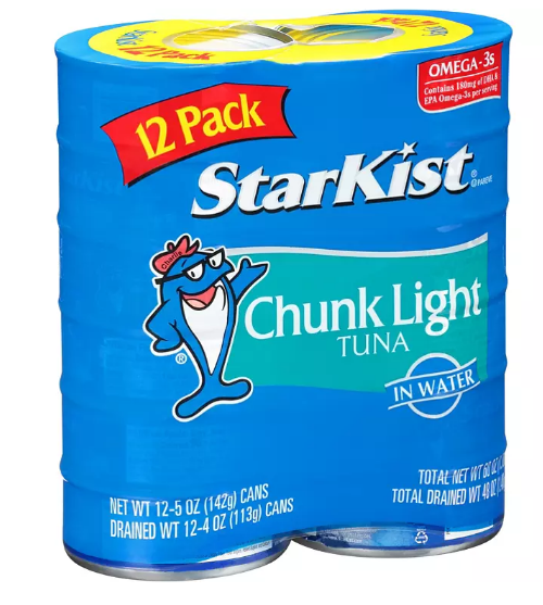 StarKist Chunk Light Tuna in Water (5 oz., 12 pk.)