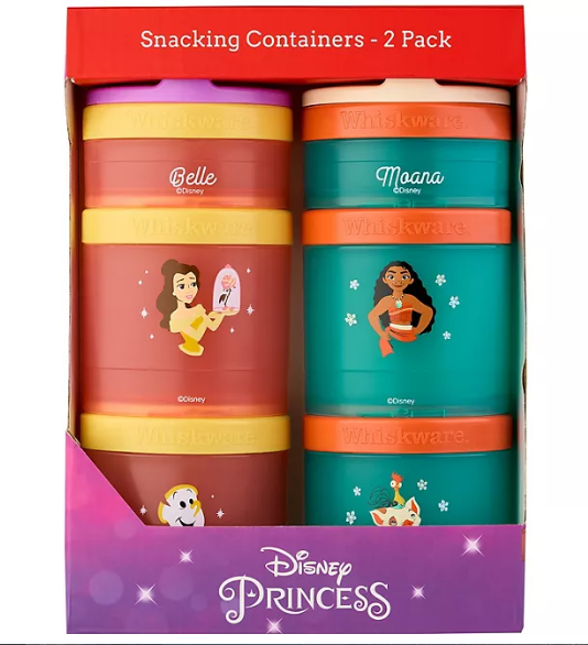 Whiskware Disney Combo Snack Pack Lunch Set (Assorted Colors)