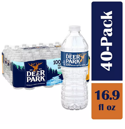 Deer Park 100% Natural Spring Water (16.9 oz., 40 pk.)