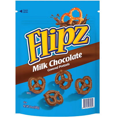 Flipz Milk Chocolate Covered Pretzels (24 oz.)