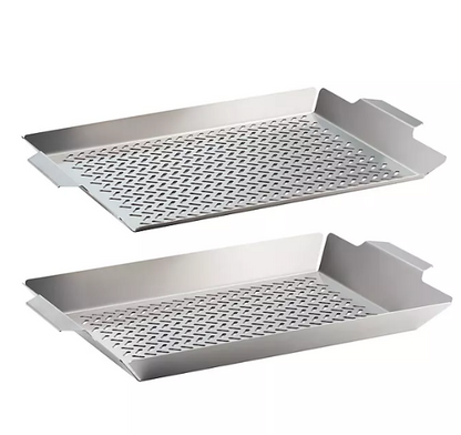 Tramontina 2-Piece Outdoor Roasting Grill Pan Set