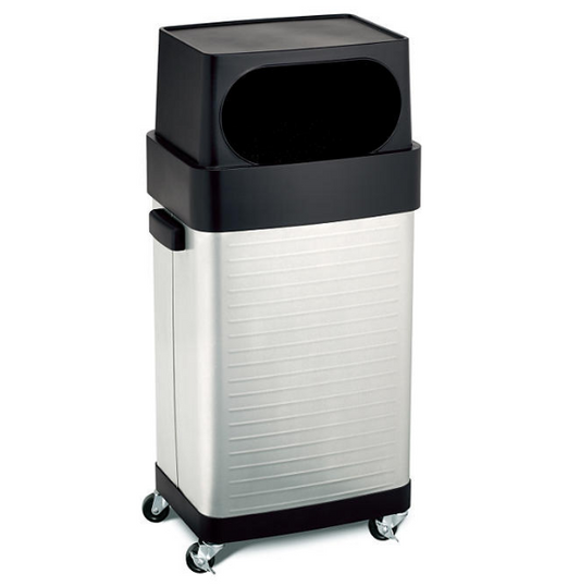 UltraHD Fingerprint Resistant Stainless Steel Trash Can (17 gal.)