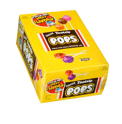 Tootsie Pops (60 oz., 100 ct.)