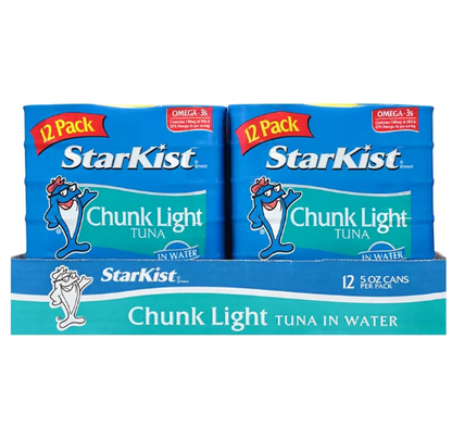 StarKist Chunk Light Tuna in Water (5 oz., 12 pk.)