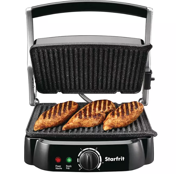 The Rock by Startfrit Stainless Steel Panini Grill