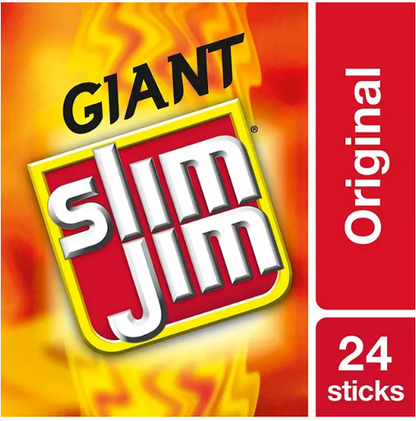 Giant Slim Jim Snacks (24 ct.)