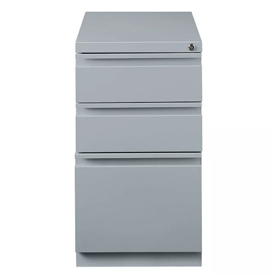 Hirsh 20" Deep Mobile Pedestal File Cabinet (Assorted Colors)