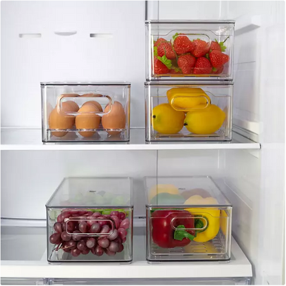 Gourmet Kitchen 5-Piece Produce Fridge Organizer Set