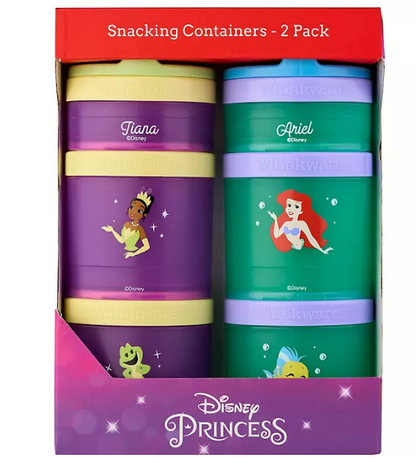 Whiskware Disney Combo Snack Pack Lunch Set (Assorted Colors)