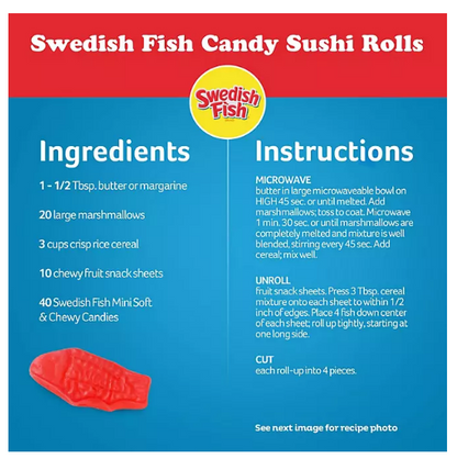 SWEDISH FISH Mini Soft and Chewy Candy (2 oz., 24 pk.)