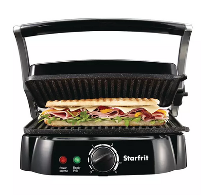 The Rock by Startfrit Stainless Steel Panini Grill