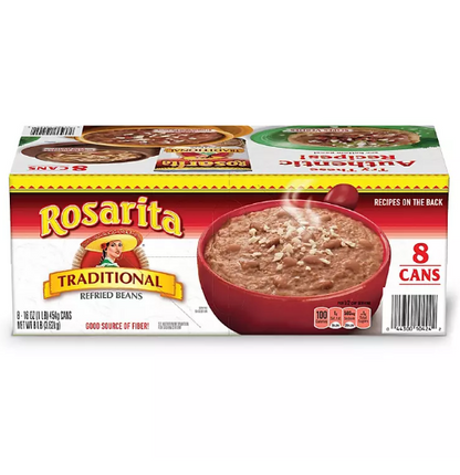 Rosarita Traditional Refried Beans (8 pk.)