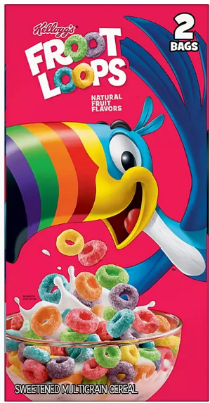 Kellogg's Froot Loops Breakfast Cereal (2 pk.)