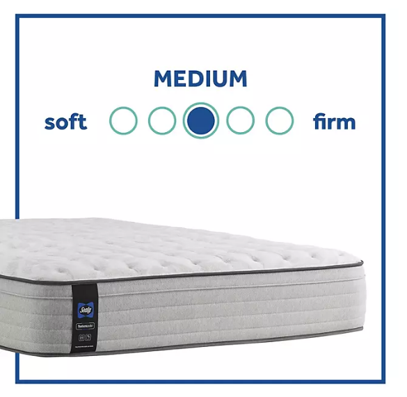 Sealy Posturepedic Spring Fulton Eurotop Medium Feel Mattress