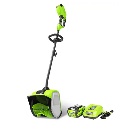 Greenworks 12" 40V Single-Stage Battery Powered Push Snow Blower