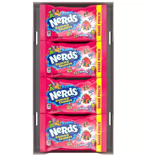 Nerds Gummy Clusters Candy (3 oz., 12 ct.)