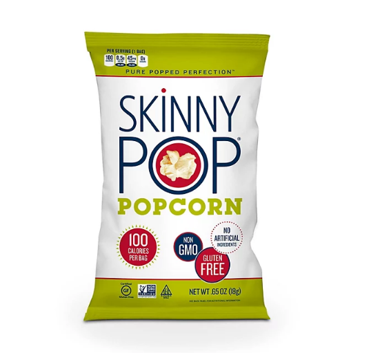 SkinnyPop Original Popcorn Snack Bags (0.65 oz., 28 ct.)