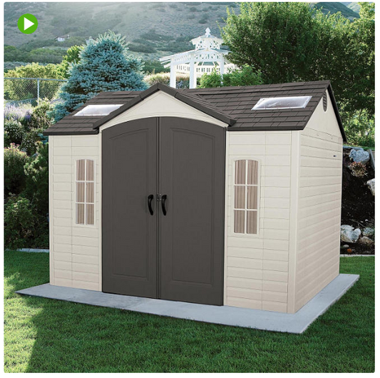 Lifetime 10' x 8' Outdoor Storage Shed