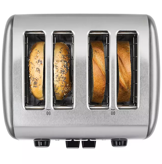 KitchenAid 4-Slice Toaster with Manual High-Lift Lever (Assorted Colors)