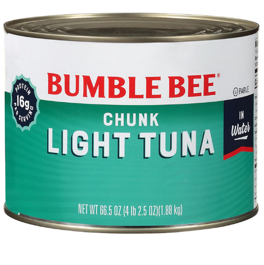 Bumble Bee Chunk Light Tuna in Water (66.5 oz.)